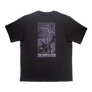 TNF北面男女同款Map潮流印花宽松户外休闲T恤NF0A8DC3