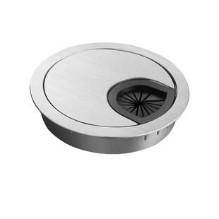 卡贝电脑桌线孔盖办公桌面穿线孔开洞装饰盖盒书桌封口透气圆孔盖