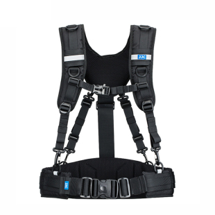 JJC摄影背心双肩外挂背带登山骑行腰包带户外摄影镜头包筒袋套腰带腰挂适用佳能尼康单反索尼富士相机固定带