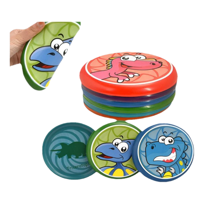 飞盘儿童软安全幼儿园亲子互动户外室外公园小飞碟玩具男女孩运动