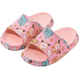 宝宝拖鞋夏季女童男童防滑小孩幼儿居家小童软底室内幼童儿童凉拖