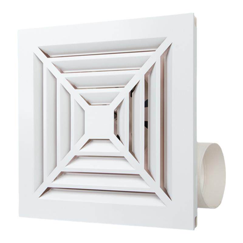 集成吊顶天花排气扇30x30换气扇300x300强力静音厨房嵌入式排风扇