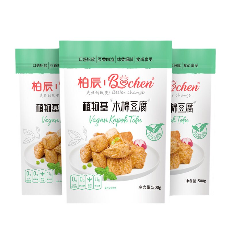 豆腐皮斋菜豆腐柏辰素食凉拌成品