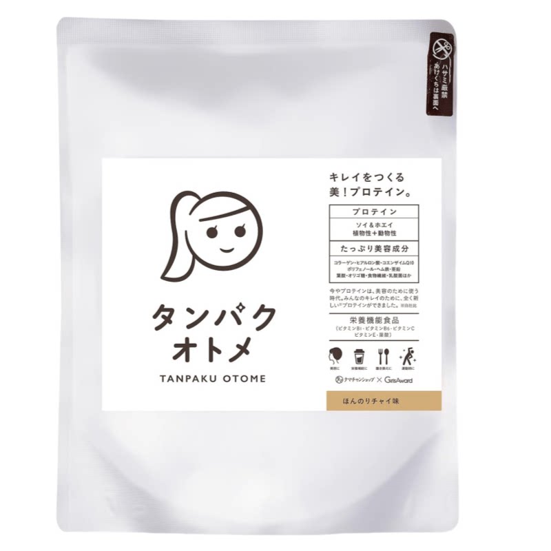 日本tama食品屋乳清大豆动植物双蛋白粉女性胶原蛋白粉 膳食营养