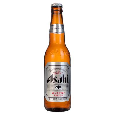 Asahi朝日啤酒超爽生啤酒330ml24瓶装整箱小瓶装国产精酿家庭聚会