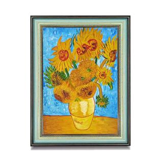 数字油画框装裱油画外框支持定制大尺寸欧式复古KT板装饰相框挂墙