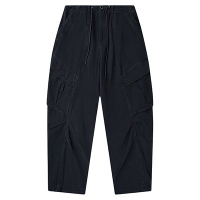 roaringwild a arch 咆哮野兽 水洗廓形宽松弯刀工装裤男休闲长裤