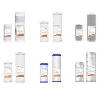 佳德净大白瓶前置过滤器通用滤芯 10寸PP棉活性炭更换滤芯大蓝瓶