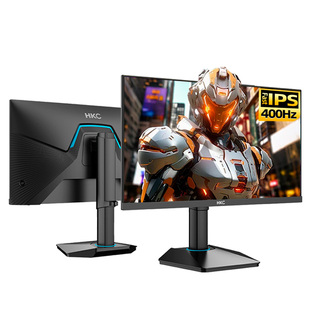 HKC显示器24.5英寸400HZ电竞屏幕三角洲IPS电脑台式显示屏G25H5