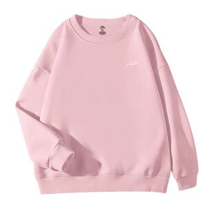 安踏运动卫衣女款潮流百搭多巴胺长袖秋季2026新款小个子休闲上衣