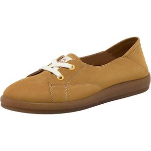 Bata休闲鞋女2025秋季新款牛皮通勤百搭轻便运动开车鞋VMG27CA5