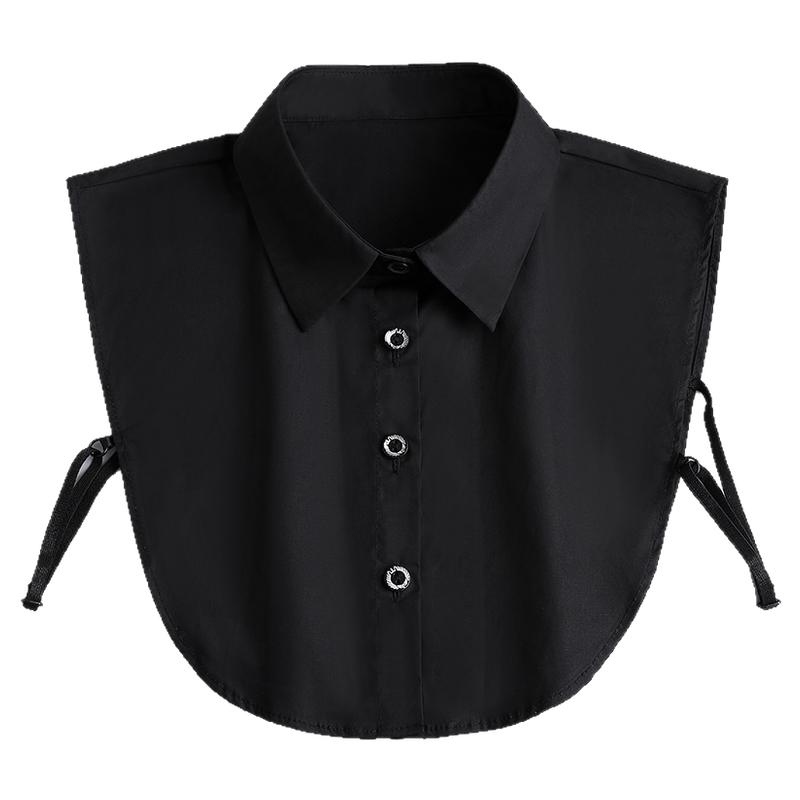 经典尖领毛衣上班工作服假衣领