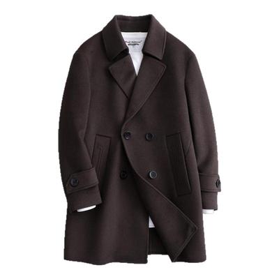 新款羊绒双面呢秋冬季加厚外套