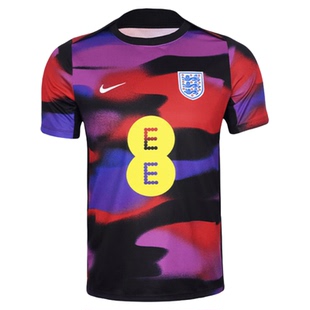 SFS耐克Nike 2025英格兰赛前训练服热身短袖足球服 FZ9709-405