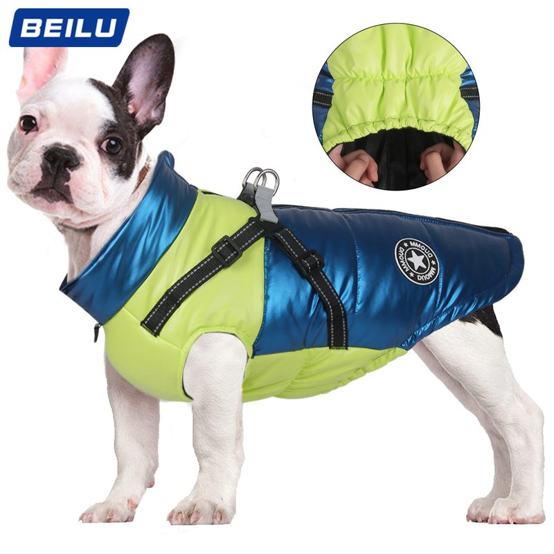 新品 新款秋冬狗狗衣服加厚中小型犬棉服保暖防寒小狗棉衣反光宠