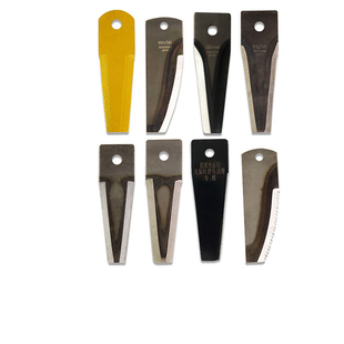 洋马收割机配件久保田688沃得锐龙988粉碎机刀片切草刀金刚合金定