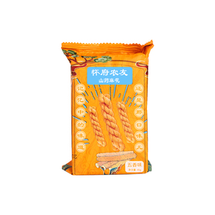 铁棍山药麻花酥脆咸香河南焦作特产饼干糕点心休闲小吃零食品