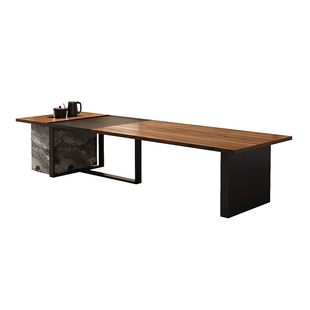 吉赠新中式去客厅化罗汉床茶桌椅组合南美胡桃木泡茶台2026新款