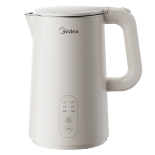 美的恒温电热水壶家用烧水壶保温一体全自动不锈钢开水壶正品礼物