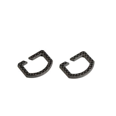 Hexard D01C CNC特殊订制全立体织纹3K碳纤维D扣