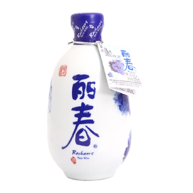 塔牌绍兴手工黄酒瓶装八年牡丹丽春375ml糯米老酒花雕加枸杞龙眼