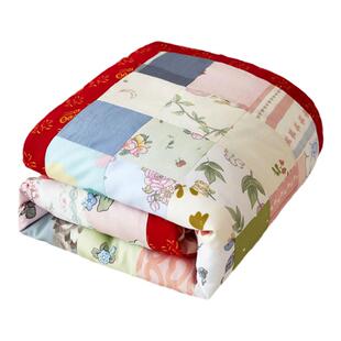 百福百家被新生婴幼儿棉花抱被幼儿园秋冬午睡小被子小学生棉被褥