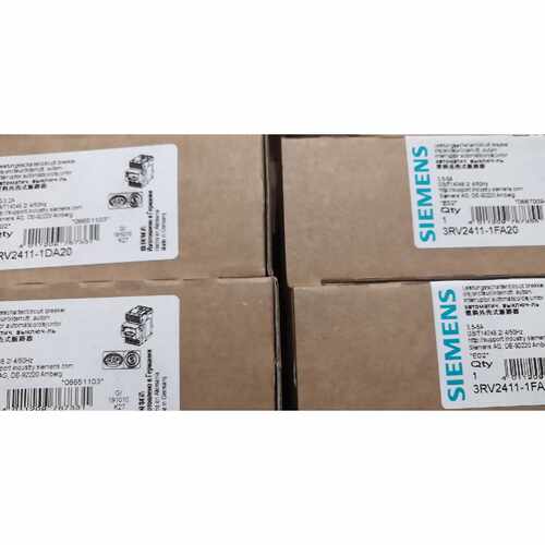 议价正品原装西门子电机保护断路器3RV2411-1DA20 3RV24111DA20