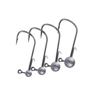 路亚微铅铅头钩大钩门根钓0.6 1小克重黑坑鲈鱼inch wacky面条虫