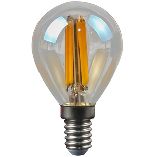 E14小 螺口小头LED爱迪生蜡烛灯泡水晶灯白光拉尾尖泡C35复古超亮