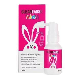 澳洲Clean Ears耳朵清洁器喷雾30ml耳屎软化液滴耳液宝宝儿童成人