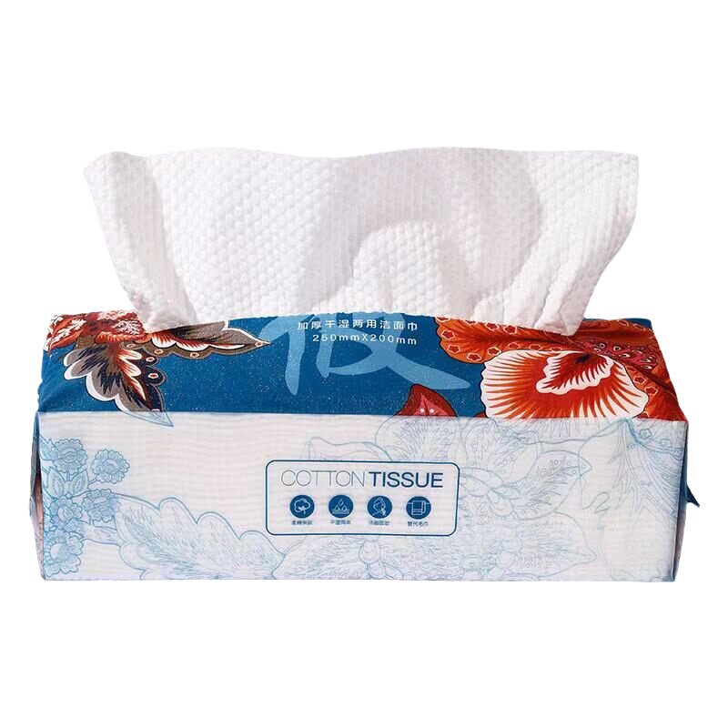 干湿两用洗脸巾莜女王超厚洁面巾