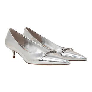 SAM EDELMAN山姆爱德曼春尖头高细跟晚会猫跟黑单鞋女KAYA