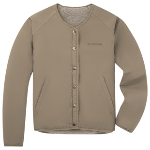 Columbia哥伦比亚户外25秋冬新品女拒水可双面穿保暖抓绒衣WR9240