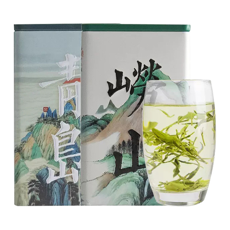 崂茗正宗豆香青岛特产崂山绿茶