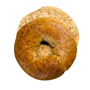 全麦杂粮多谷物奇亚籽藜麦碱水贝果面包轻食代餐即食粗粮早餐欧包