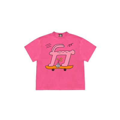 新款创意卡通正肩短袖t恤