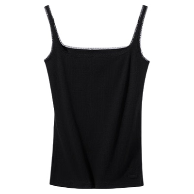 ubras蕾丝吊带背心白色内搭