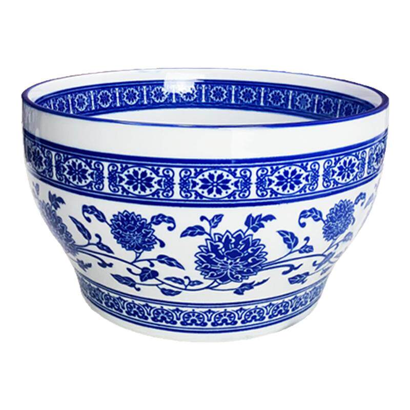 青花瓷面碗大碗汤碗深碗鸡盅高身碗中式餐具火锅调料碗配菜碗商用