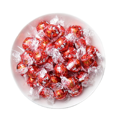 Lindt瑞士莲软心牛奶巧克力250g散装办公室休闲零食小包装糖果