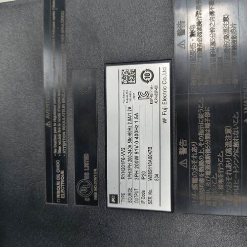 溢价-伺服驱动器RYH201F6-VV2，200W功率，品