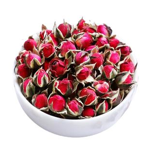 冻干玫瑰花茶金边玫瑰花茶云南无硫干玫瑰500g散装优选花蕾小花苞
