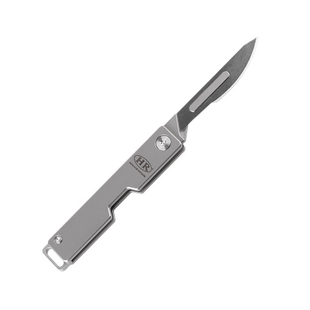 钛合金手术刀换刃小刀随身防身裁纸锋利折叠刀美工刀便携开快递刀