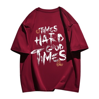 NASA联名简约重磅纯棉短袖T恤男女款夏季时尚休闲宽松百搭五分袖