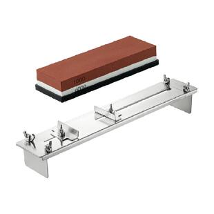 onlycook白刚玉磨刀石厨房水槽磨刀架菜刀专用快速磨刀器固定支架