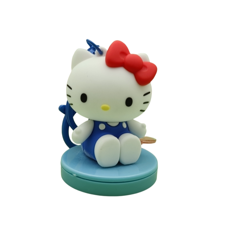 HelloKitty卡通姓名印章定制儿童公仔书包挂件钥匙扣生日礼物