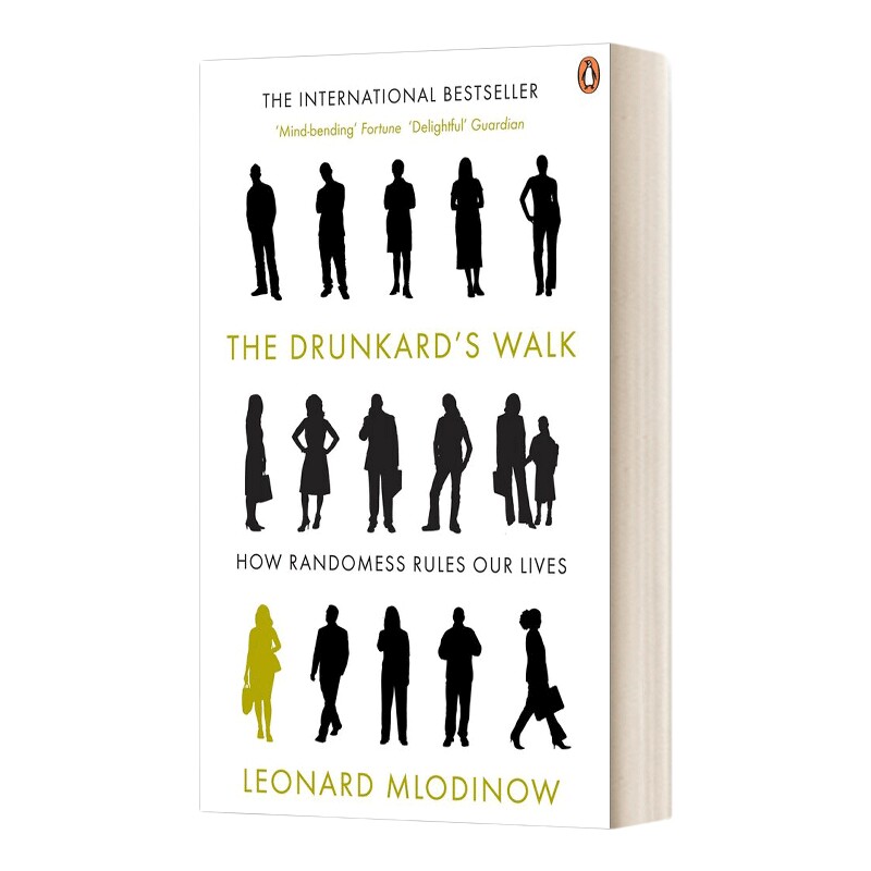 英文原版 The Drunkard's Walk 醉汉的脚步 随机性如何主宰我们的生活 英文版 进口英语原版书籍