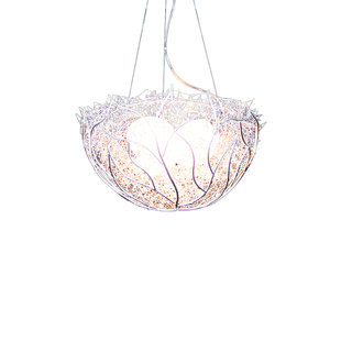 手工鸟巢灯吊灯具现代简约环保LED餐厅灯个性卧室灯创意吧台灯饰