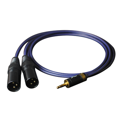 MPS发烧3.5转双平衡音频线