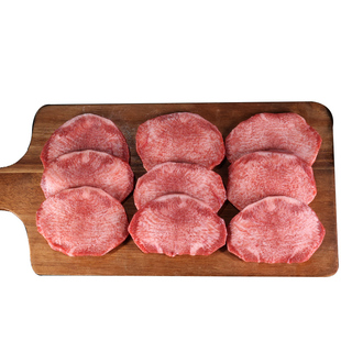 谷饲原切精修牛舌芯整条定制烤肉烧肉食材(1.5kg为整条带皮未分切