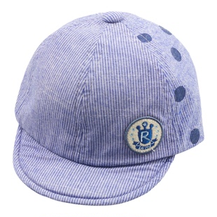 宝宝帽子春秋薄款男童0遮阳6婴儿鸭舌帽-12个月儿童棒球帽夏季1岁